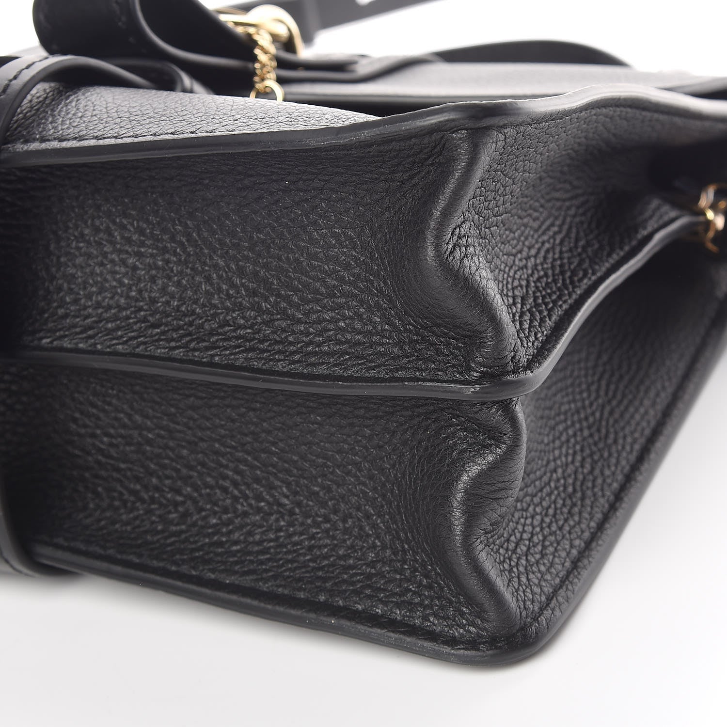Chloe Grained Calfskin Medium Aby Day Shoulder Bag Black 8 of 11