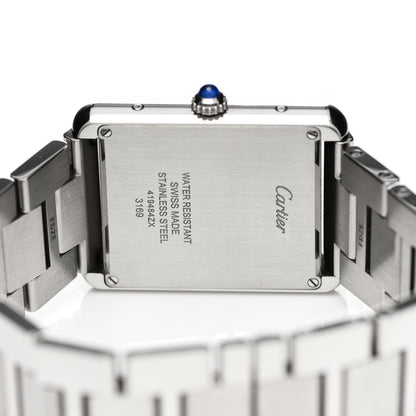 Cartier Stainless Steel 27mm Tank Solo Quartz Watch 4 of 6