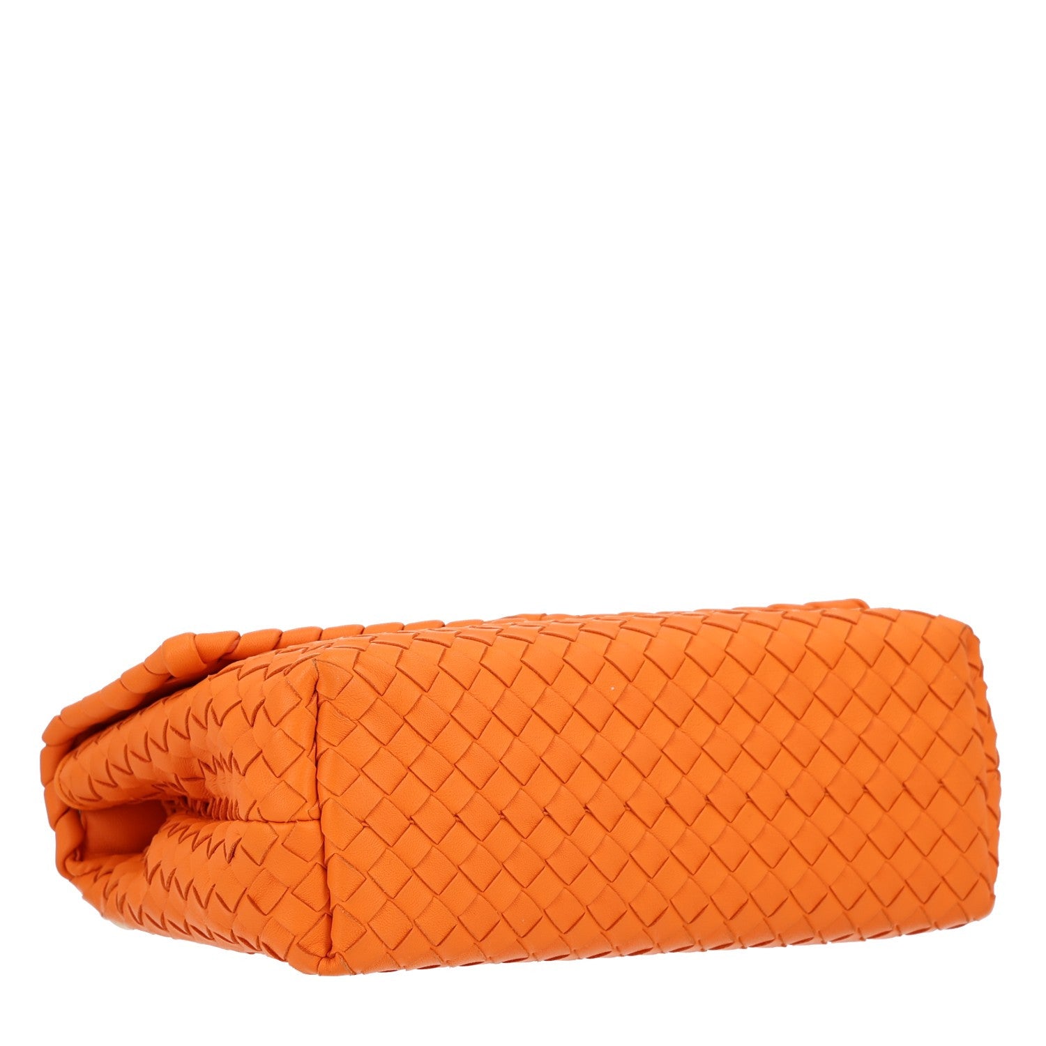 Bottega Veneta Nappa Intrecciato Baby Olimpia Shoulder Bag Orange 5 of 11