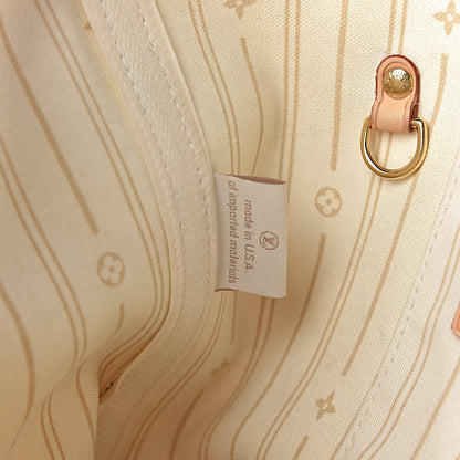 Louis Vuitton Damier Azur Neverfull MM 7 of 13