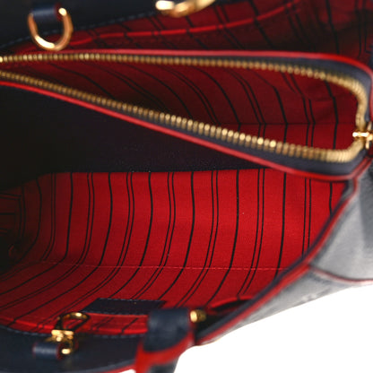 Louis Vuitton Empreinte Montaigne BB Marine Rouge 6 of 9