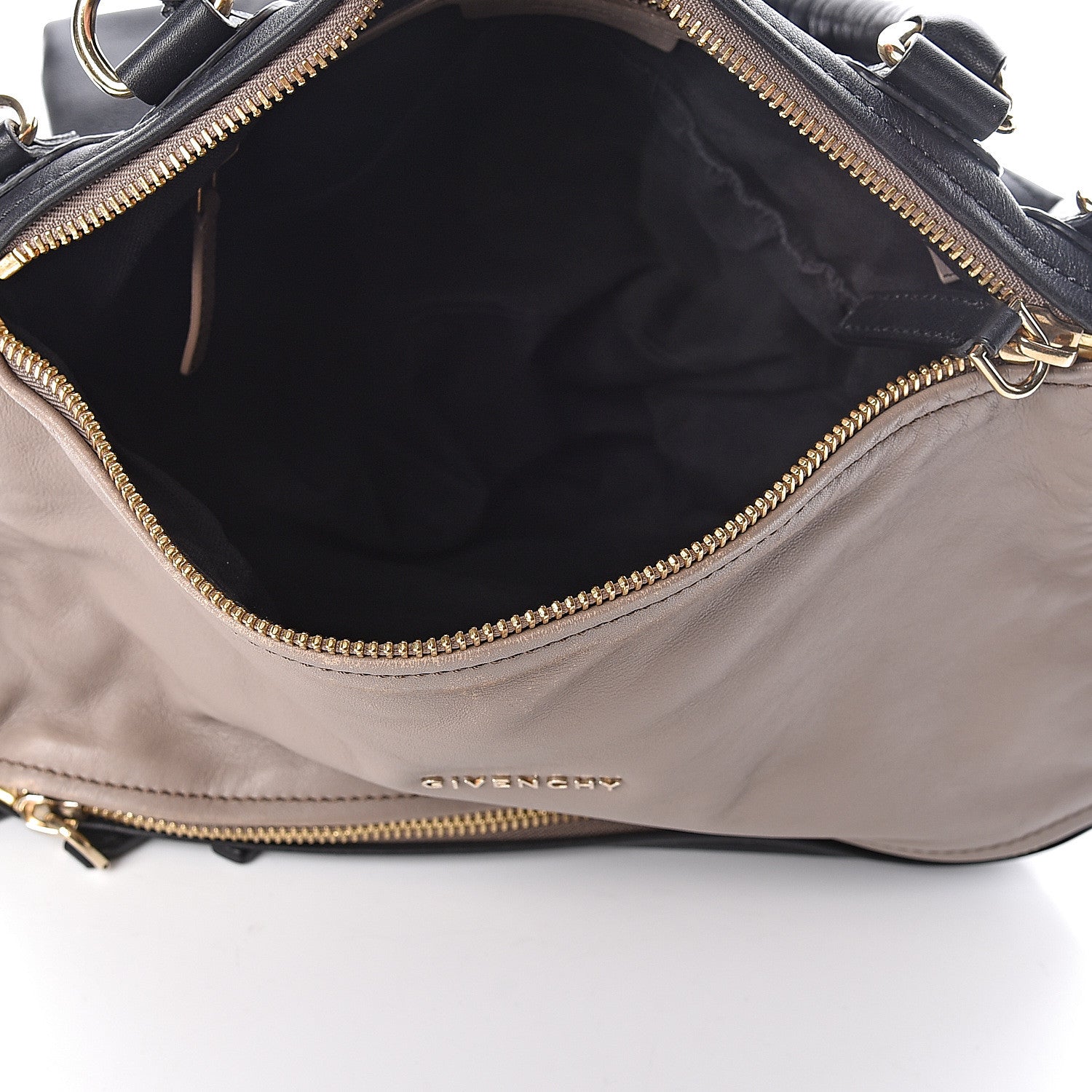 Givenchy Sugar Goatskin Medium Tri-Color Pandora Black Linen White 5 of 10