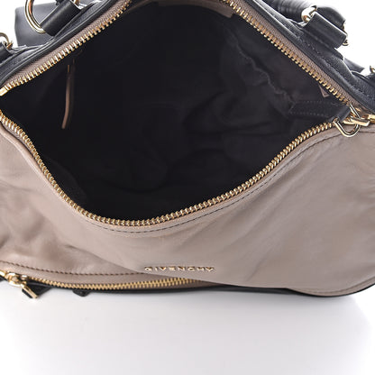 Givenchy Sugar Goatskin Medium Tri-Color Pandora Black Linen White 5 of 10