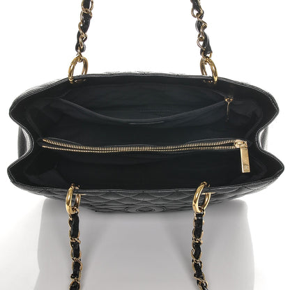 Chanel Caviar Quilted Grand Shopping Tote GST Black 5 of 7