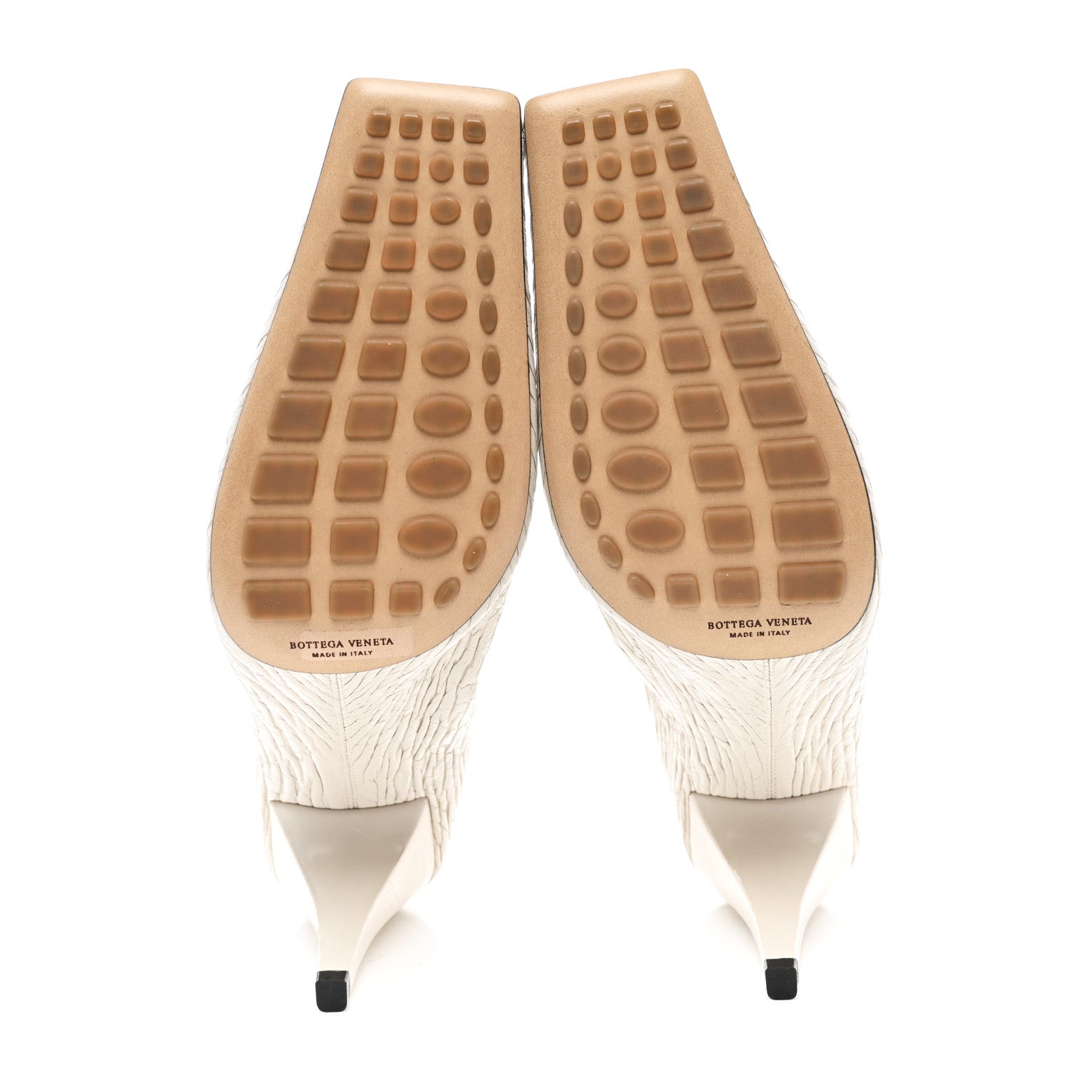 Bottega Veneta Crunch Calfskin Sharpei Pumps 40 Trench 5 of 9