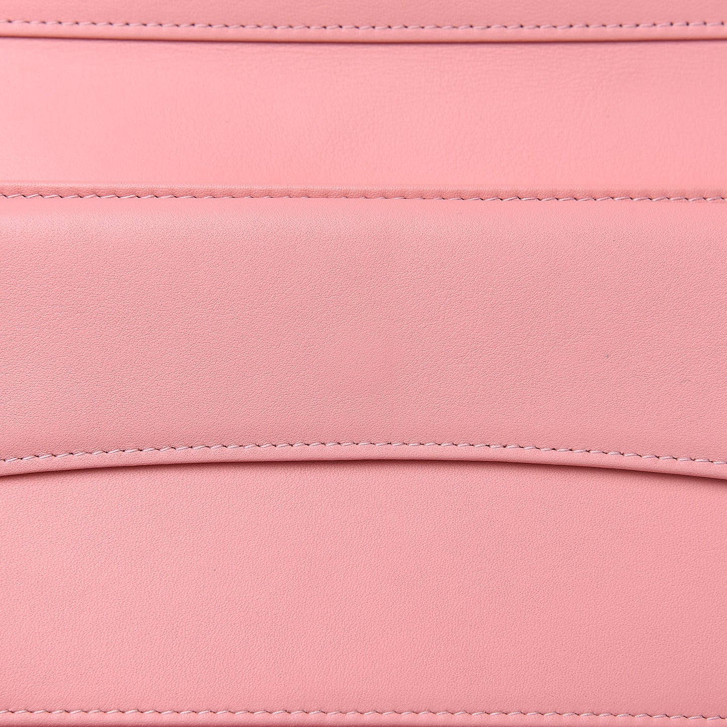 Patent Quilted Long Flap Wallet Pink