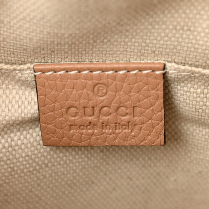 Gucci Pebbled Calfskin Small Soho Disco Bag Rose Beige 6 of 14