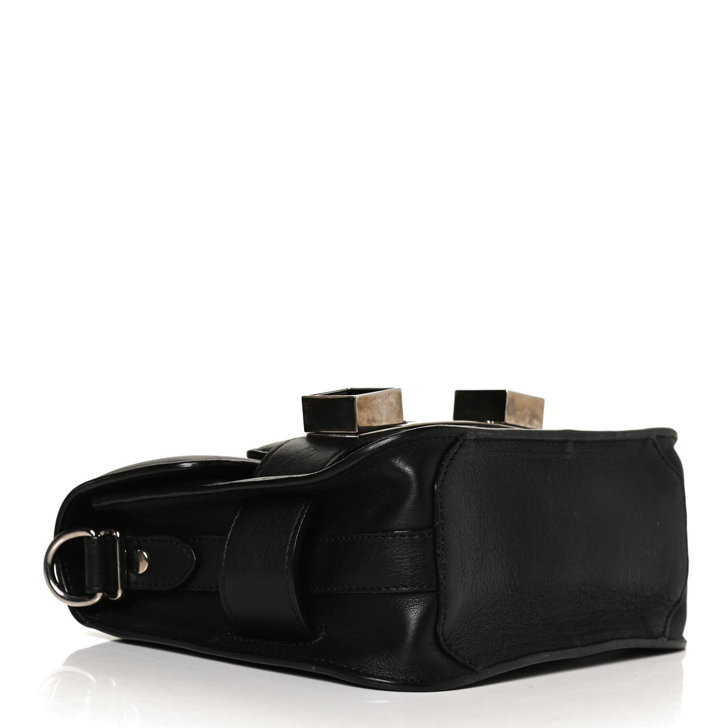 Calfskin PS11 Tiny Shoulder Bag Black