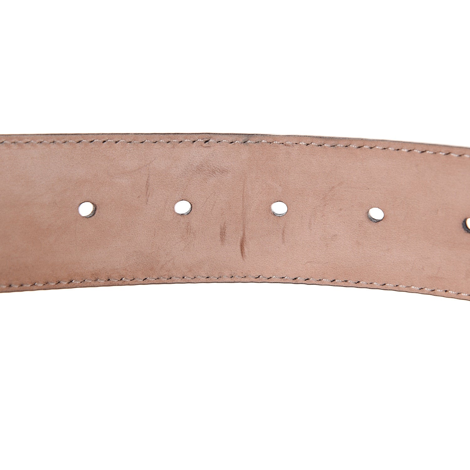 Gucci Guccissima Interlocking G Belt 110 44 Brown 7 of 8