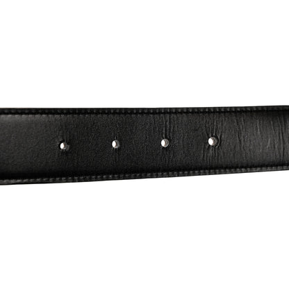 Hermes Box Togo 32mm Belt Strap 90 36 Black Etoupe 5 of 9