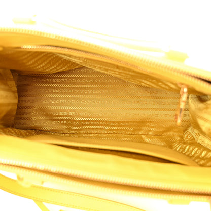 Prada Saffiano Small Galleria Double Zip Tote Soleil 5 of 10