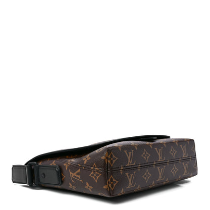 Louis Vuitton Monogram Macassar Magnetic Messenger 4 of 12