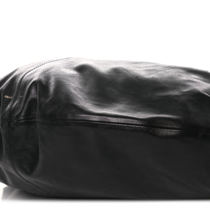 Khaite Vintage Calfskin Extra Large Olivia Hobo Black 9 of 10