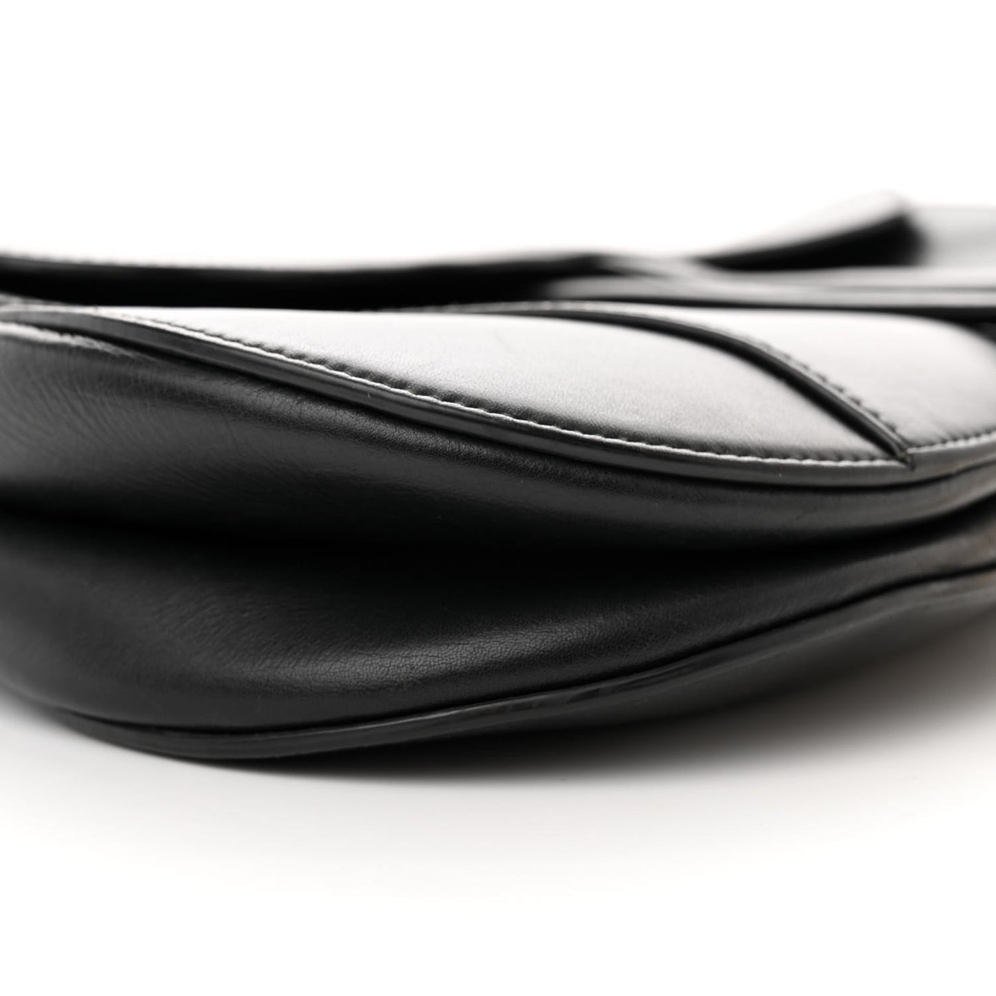 Calfskin Saddle Bag Black