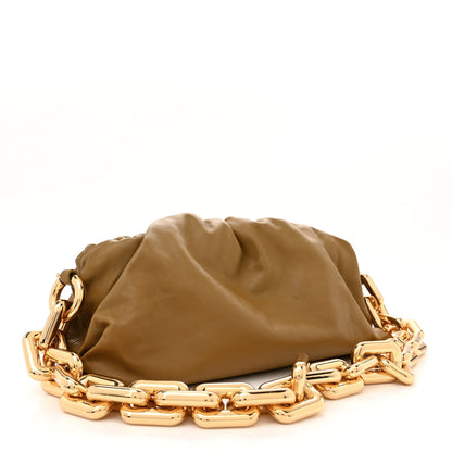 Bottega Veneta Calfskin The Pouch Chain Cammello 3 of 10