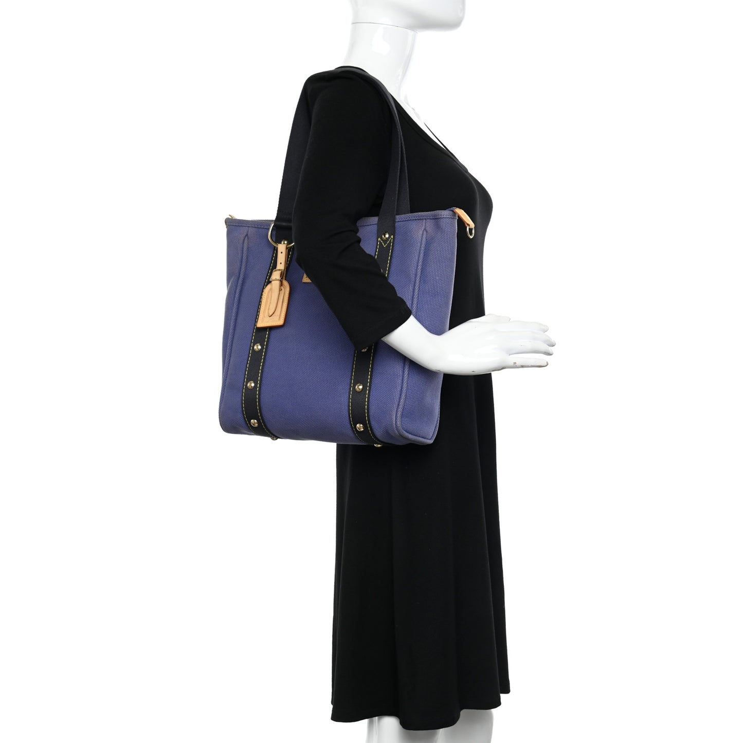Toile Antigua Cabas MM Blue