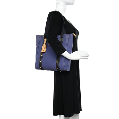 Louis Vuitton Toile Antigua Cabas MM Blue 2 of 13