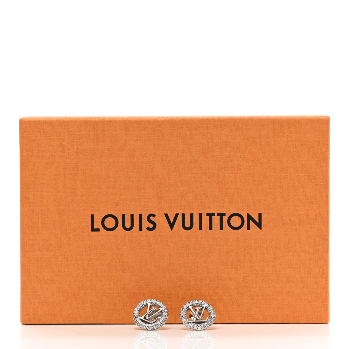 Metal Crystal Louise By Night Earrings Silver