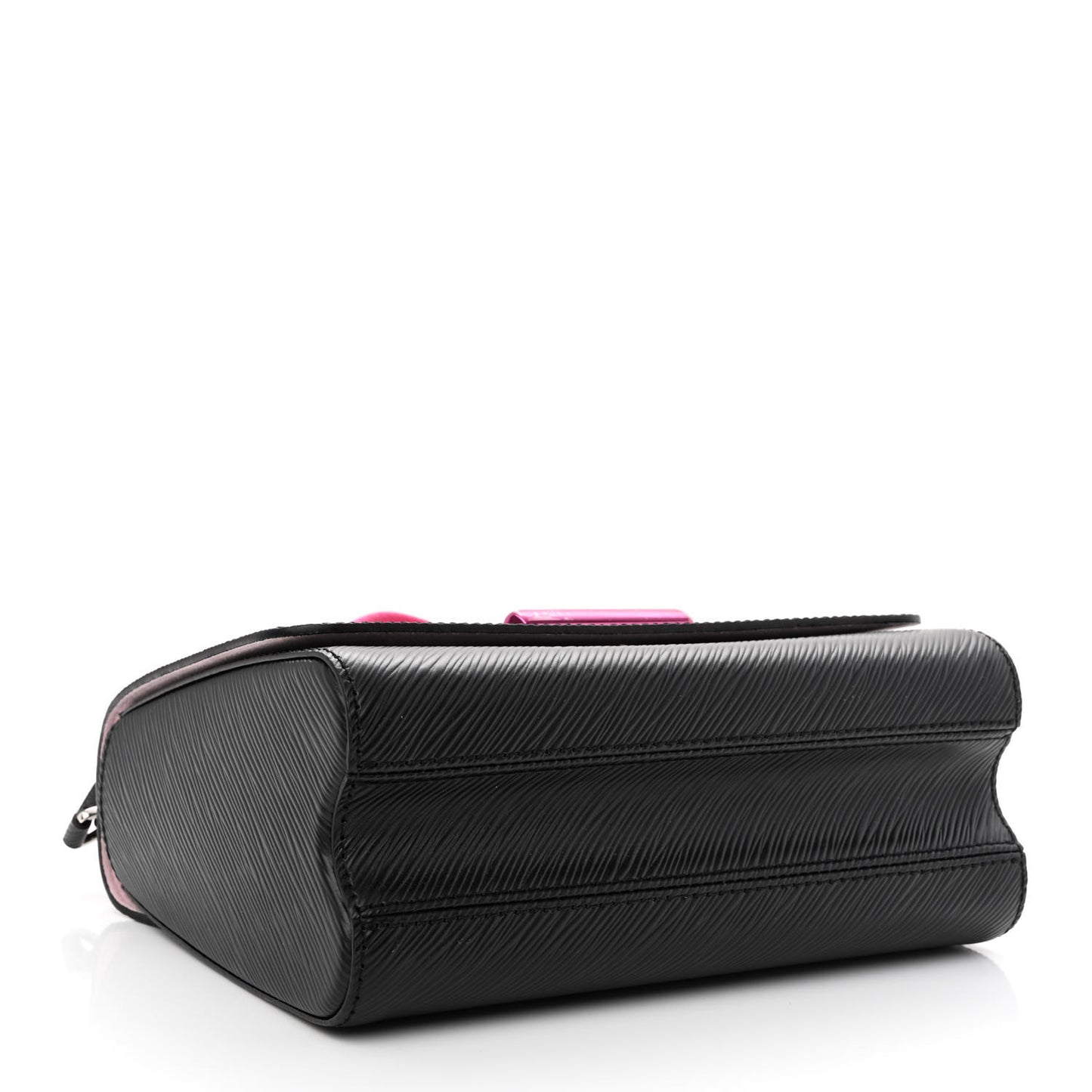 Epi Twist Shoulder Bag MM Black Rose
