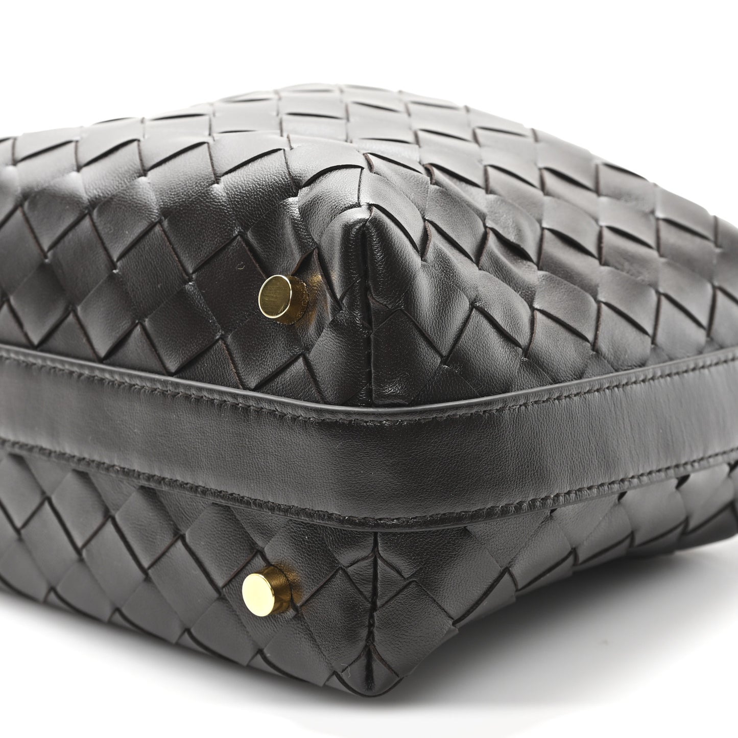 Calfskin Nappa Intrecciato Mini Wallace Fondant