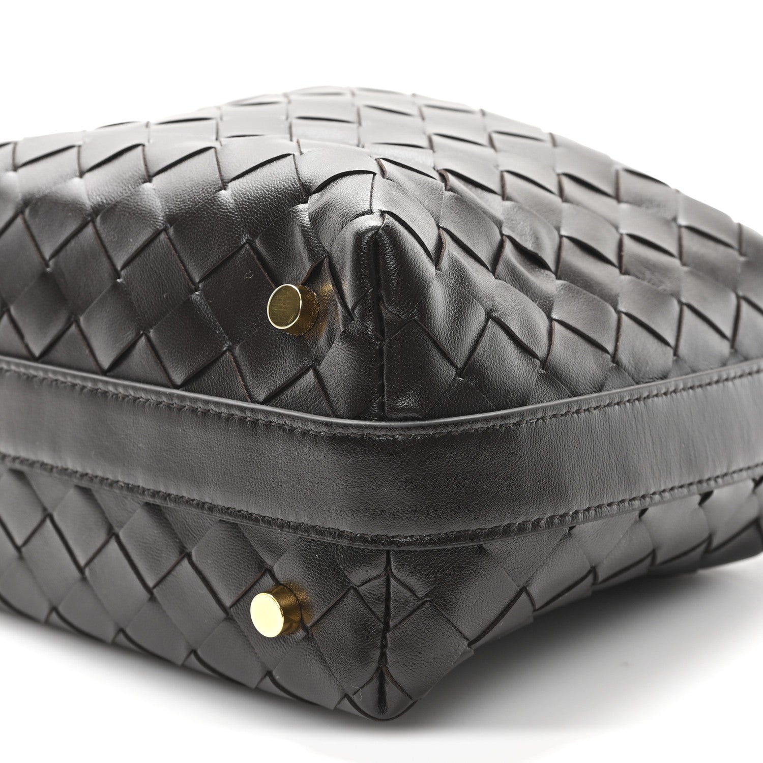 Bottega Veneta Calfskin Nappa Intrecciato Mini Wallace Fondant 10 of 10