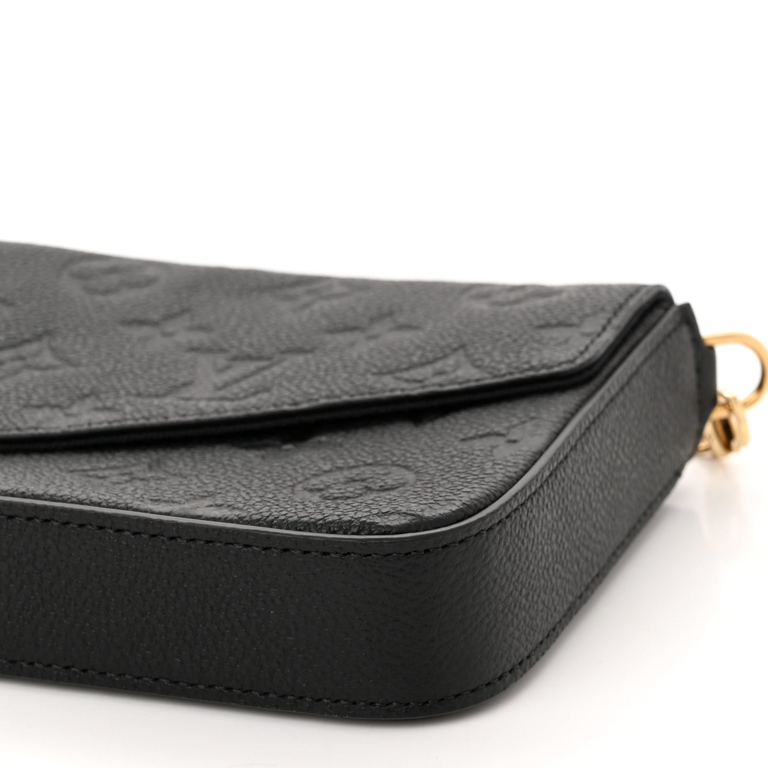 Louis Vuitton Empreinte Pochette Felicie Chain Wallet Black 11 of 12