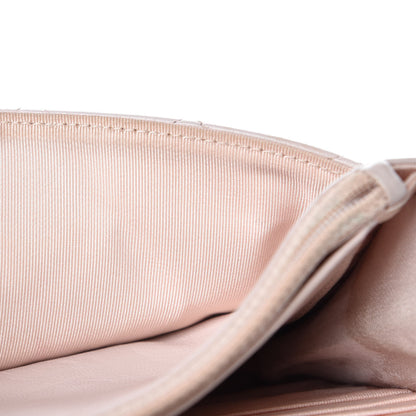 Chanel Lambskin Quilted Wallet On Chain WOC Rose Pale 11 of 17