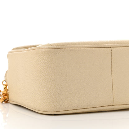 Chanel Caviar CC Camera Case Beige 10 of 14