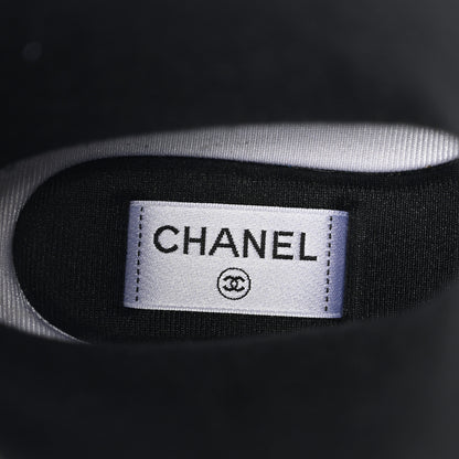 Chanel Caoutchouk CC High Boots 37 Beige 7 of 8