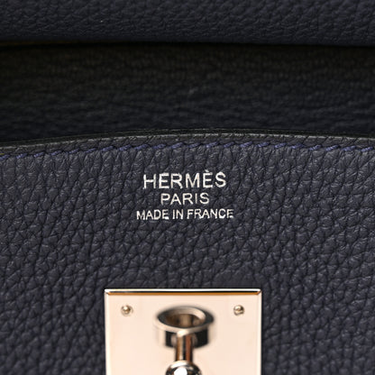 Hermes Togo Birkin 30 Bleu Nuit 6 of 14