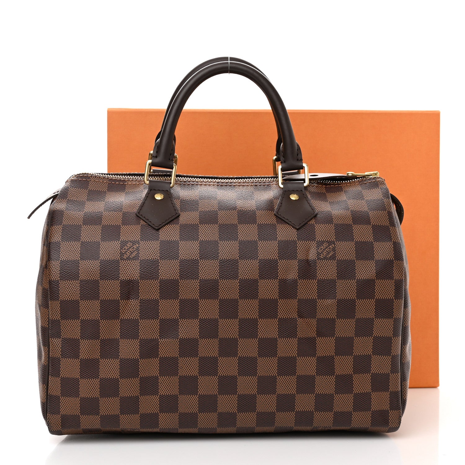 Louis Vuitton Damier Ebene Speedy 30 12 of 12