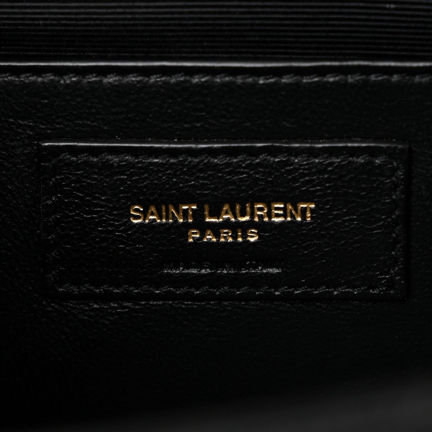 Saint Laurent Grain De Poudre Textured Mixed Matelasse Triquilt Medium Monogram Satchel Black 6 of 10