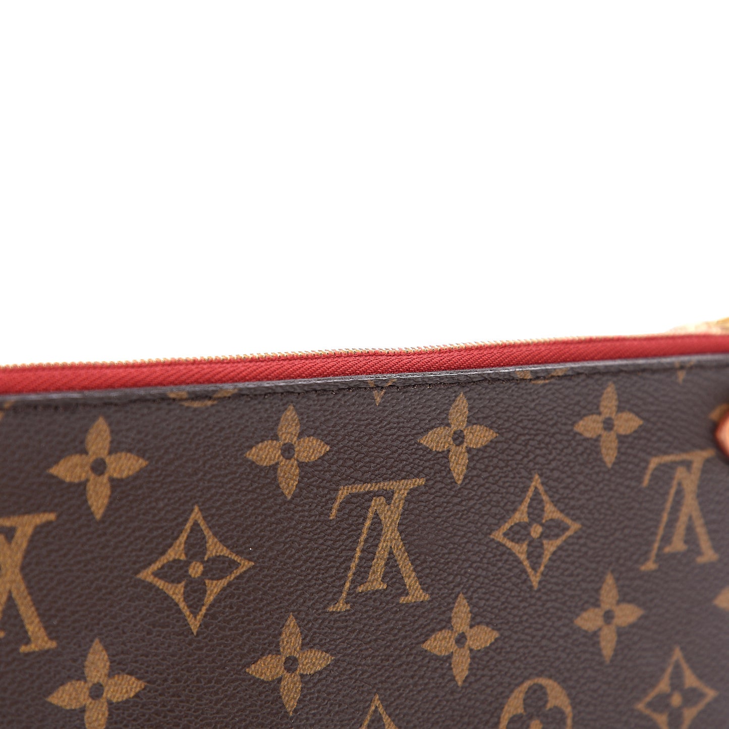 Monogram Neverfull MM GM Pochette Cherry