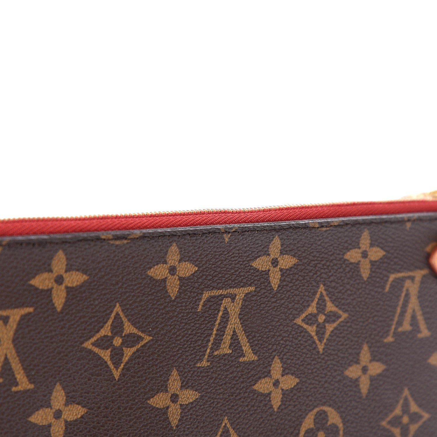 Louis Vuitton Monogram Neverfull MM GM Pochette Cherry 6 of 6