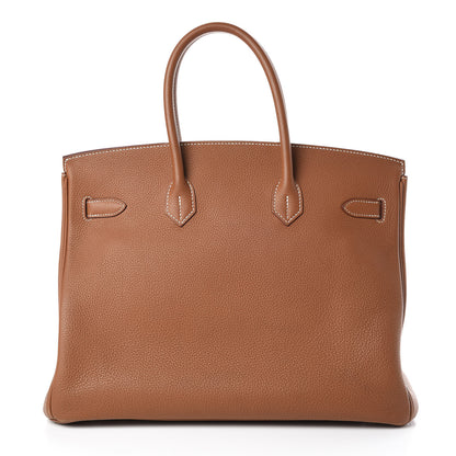Hermes Togo Birkin 35 Gold 4 of 41
