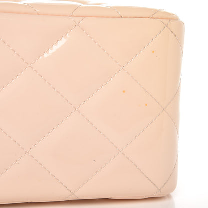 Chanel Patent Quilted Jumbo Double Flap Light Pink 13 of 16