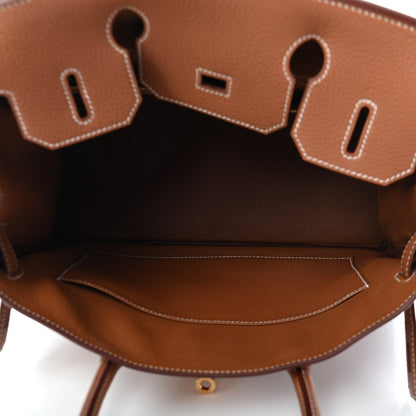 Hermes Togo Birkin 30 Gold 5 of 11