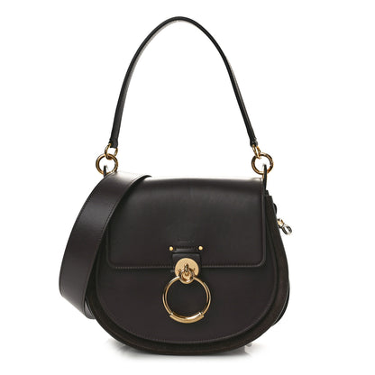 Chloe Calfskin Large Tess Bag Burnt Brown 1 of 8