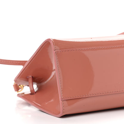 Mansur Gavriel Patent Mini Mini Sun Bag Blush 8 of 9