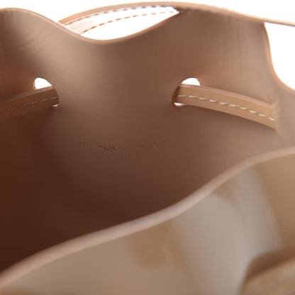 Mansur Gavriel Patent Calfskin Bucket Bag Rosa 8 of 10