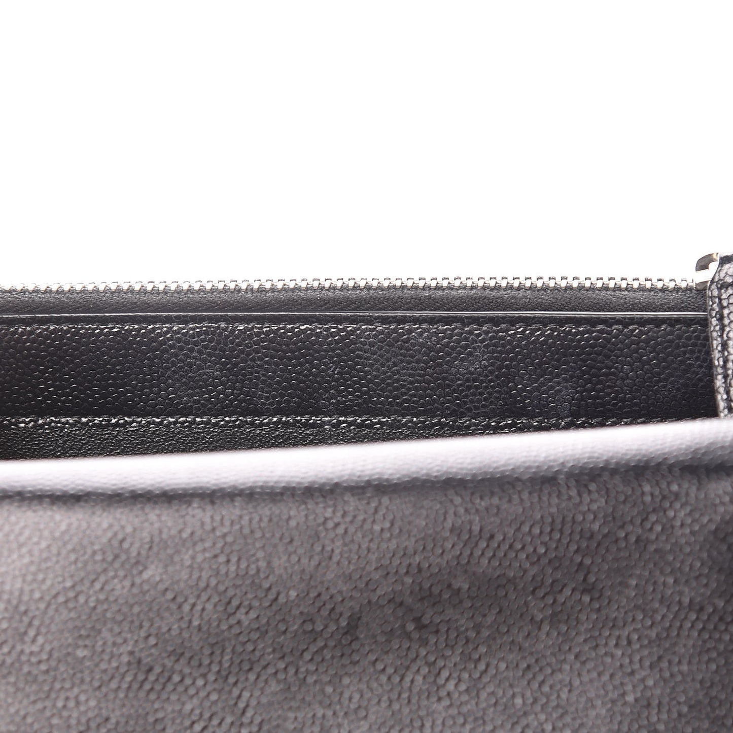 Grain De Poudre Classic Monogram Kate Tassel Chain Wallet Black