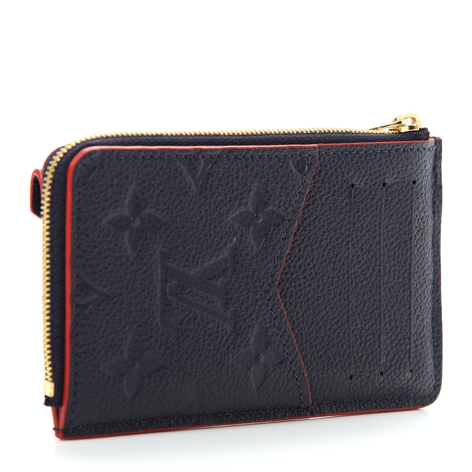 Louis Vuitton Empreinte Recto Verso Card Holder Marine Rouge 3 of 8