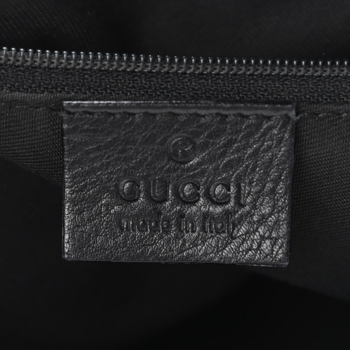 Monogram Large New Ladies Web Hobo Black