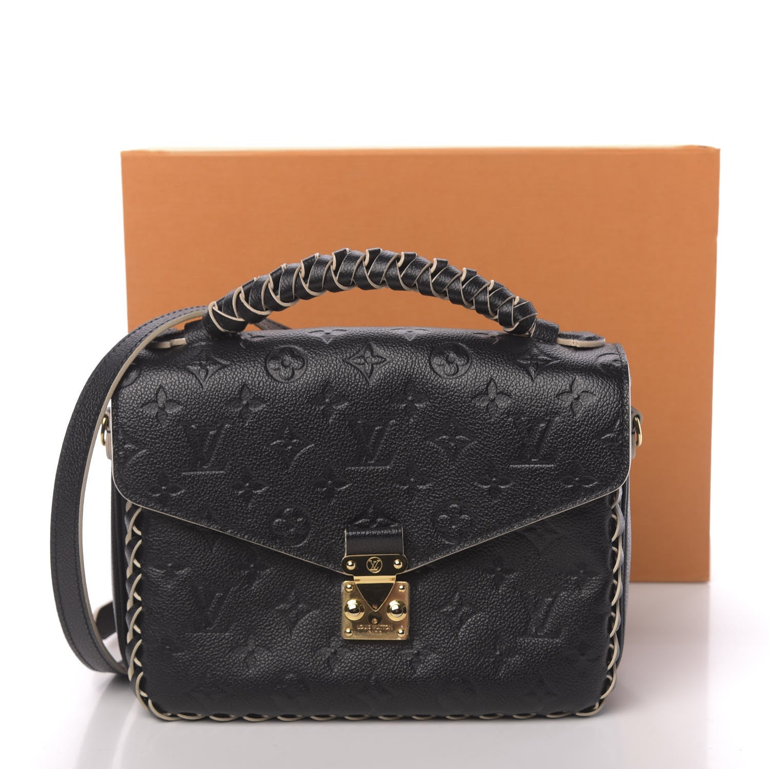Louis Vuitton Empreinte Braided Pochette Metis Black 11 of 11