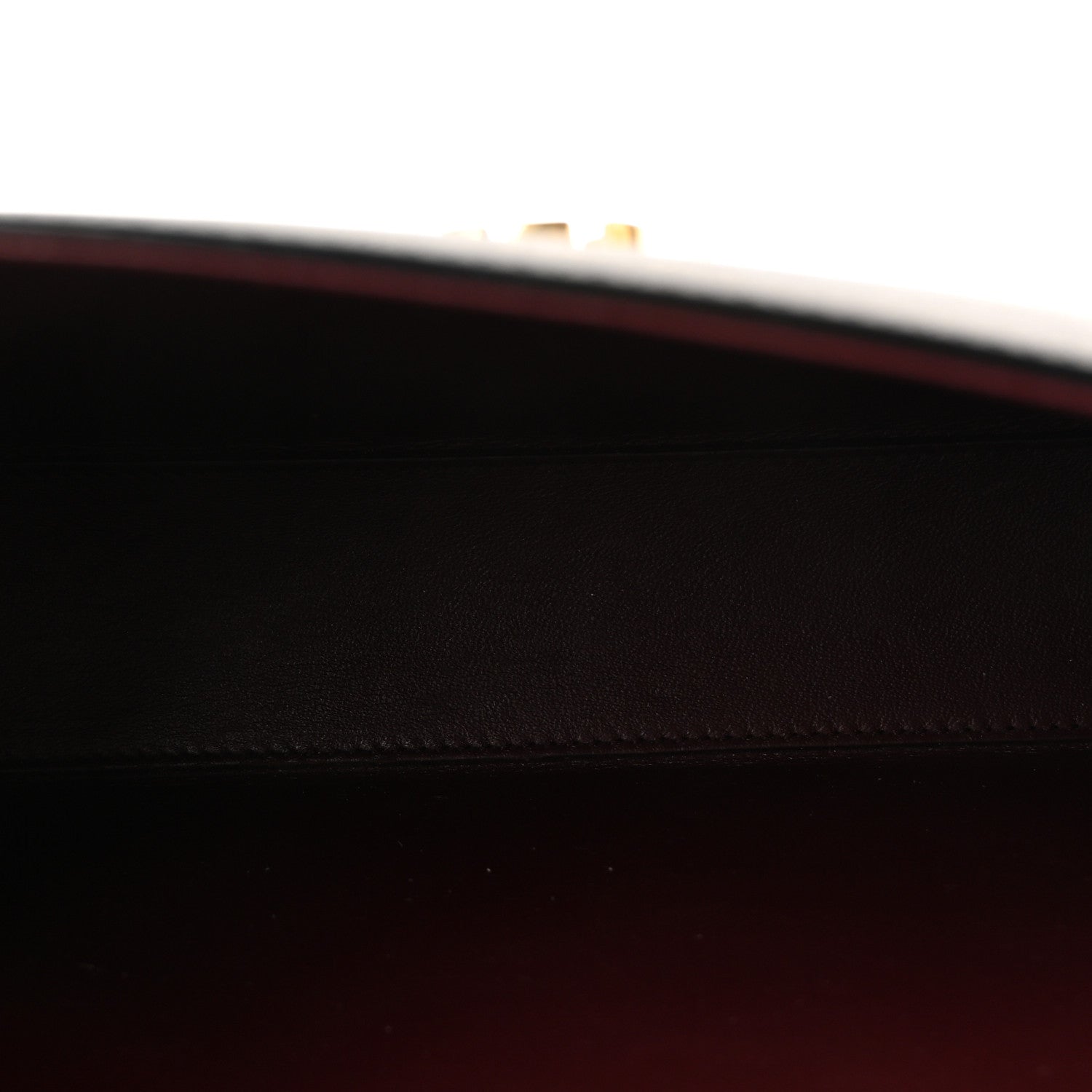 Saint Laurent Grain de Poudre Medium Classic Monogram Cassandra Top Handle Black Rouge Legion 5 of 9