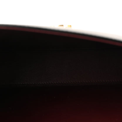 Saint Laurent Grain de Poudre Medium Classic Monogram Cassandra Top Handle Black Rouge Legion 5 of 9