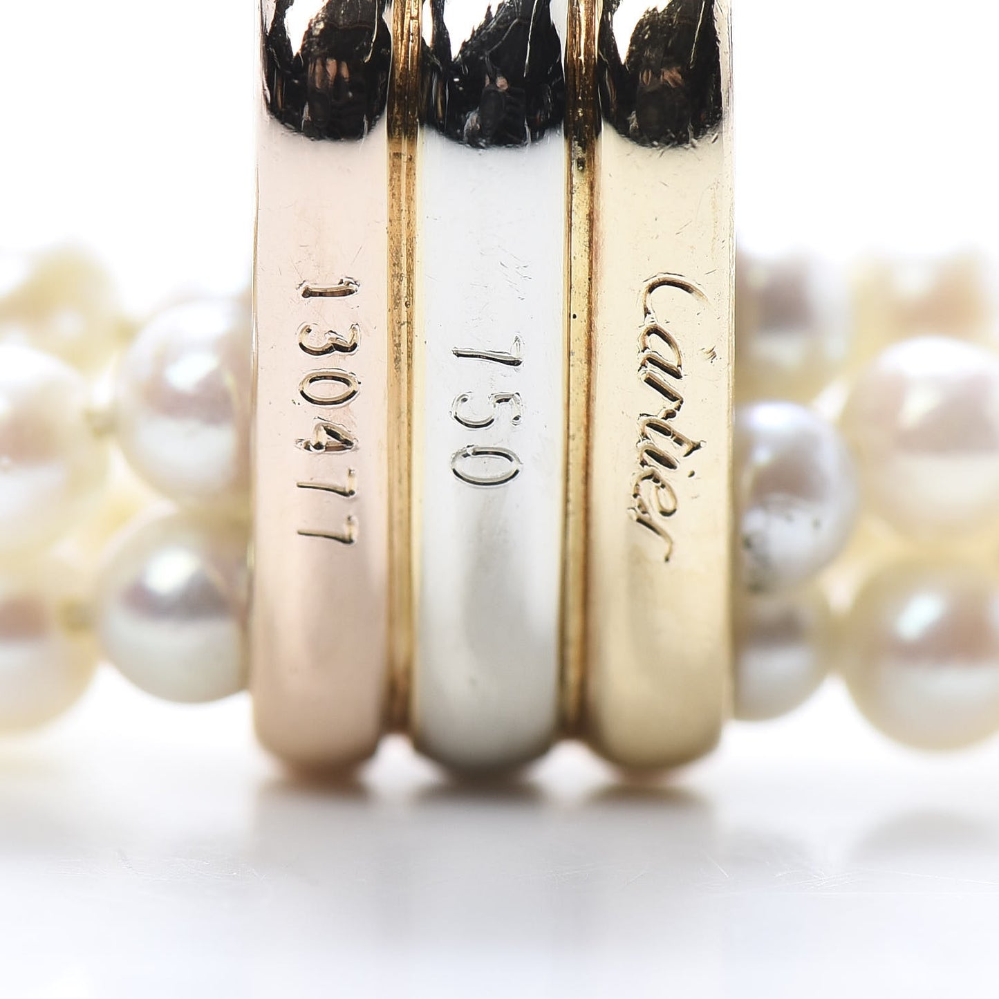 18K Yellow Pink White Gold Pearl Pendant