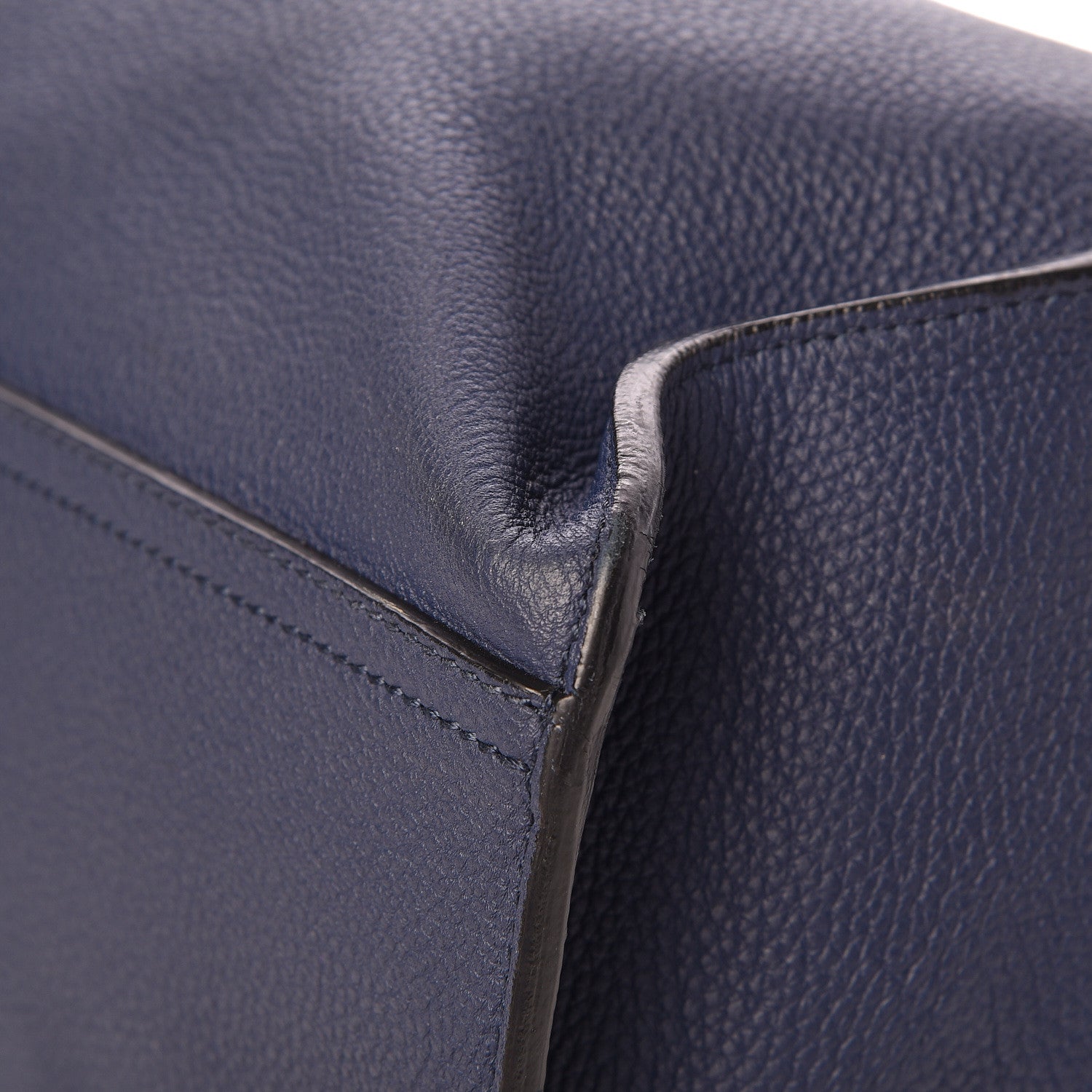 Gucci Soft Calfskin Medium Jackie Top Handle Bag Classic Blue Marine 14 of 15