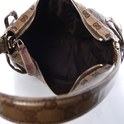 Gucci Crystal Monogram Web Hobo 5 of 8