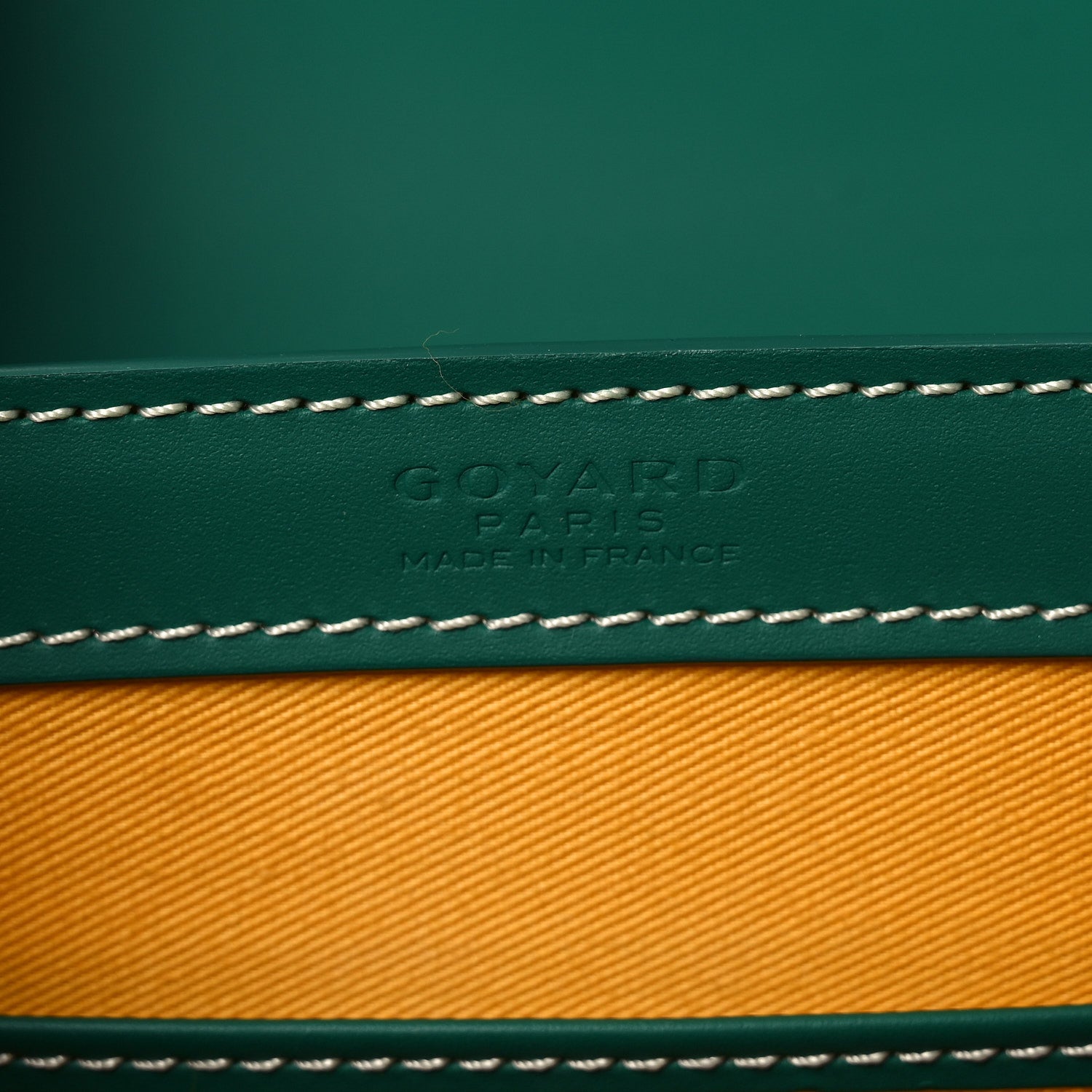 Goyard Goyardine Saigon PM Green 5 of 8